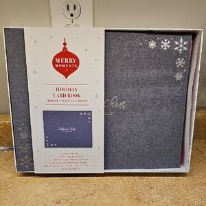 Holiday Card Book - Gray
